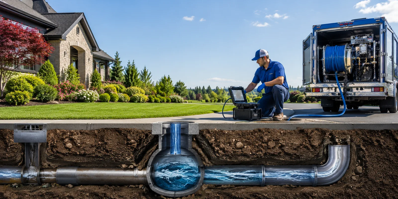 Drainage restoration information for Curtis, MI